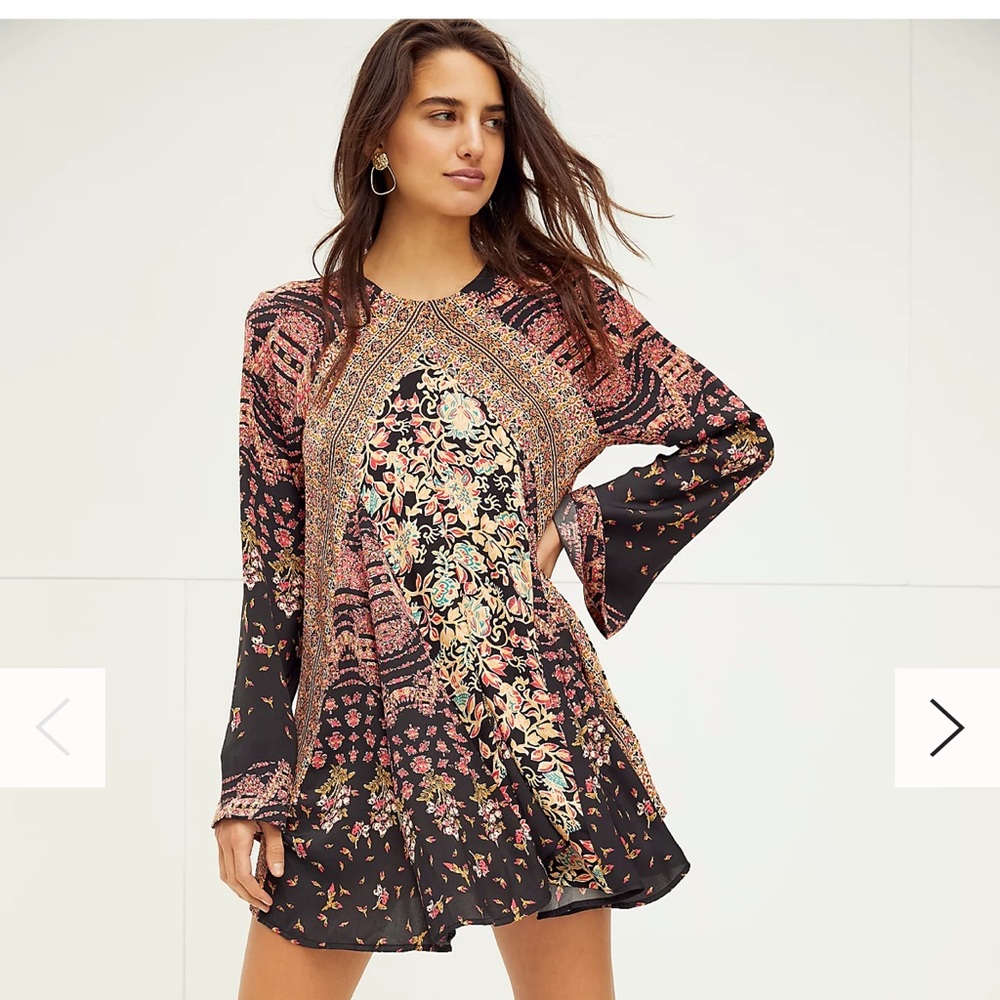 Free People Stevie Printed Tunic